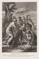 KG 14637
<br/>
Moses uit de Nijl gevist
<br/>
<em>La Vallée, Simon de (1680-1730)</em>